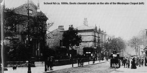 Wesleyan Chapel School Rd 1890s